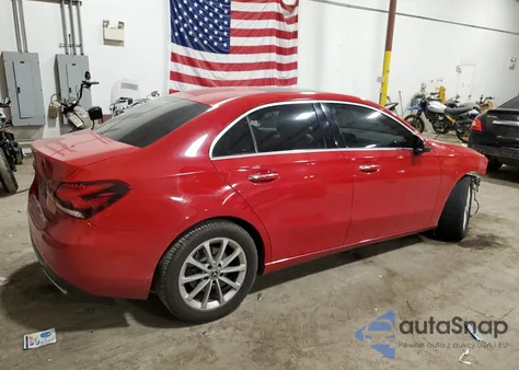 2019 Mercedes-Benz A 220 from USA, damaged, VIN WDD3G4EB4KW033616